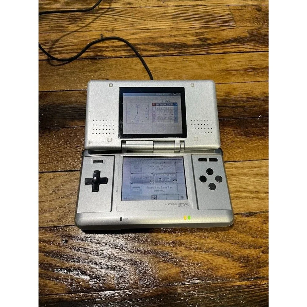 Nintendo DS Handheld System - Silver (No Charger)
